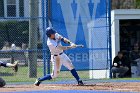 Baseball vs Emerson  Wheaton College Baseball vs Emerson College. - Photo By: KEITH NORDSTROM : Wheaton, Baseball